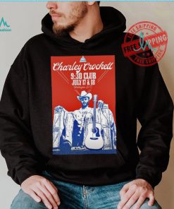 Charley Crockett At The 9 30 Club In Washington DC July 17 18 2024 Poster shirt