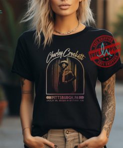 Charley Crockett July 15 2024 Pittsburgh at Stage AE Poster Shirt, hoodie, sweater, long sleeve and tank top Charley Crockett July 15 2024 Pittsburgh at Stage AE Poster Shirt