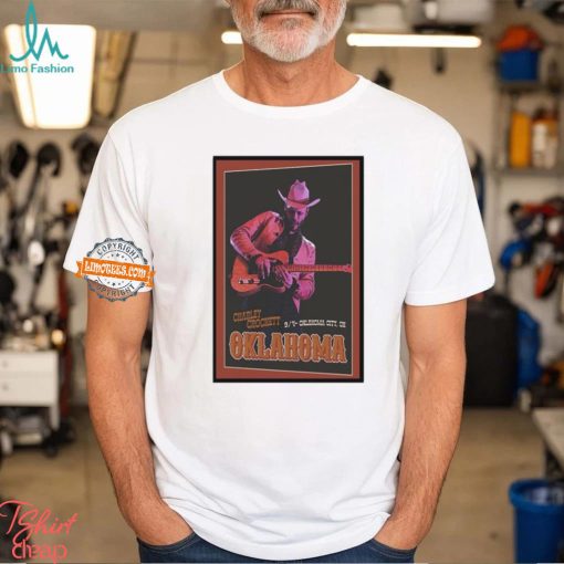 Charley Crockett Oklahoma City, OK September 4, 2024 Show Poster Shirt