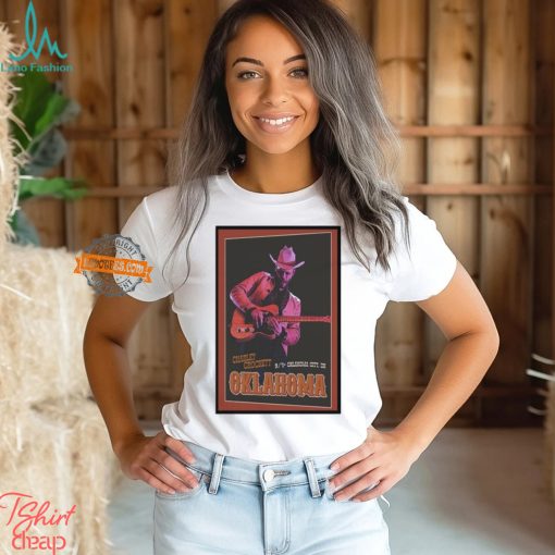Charley Crockett Oklahoma City, OK September 4, 2024 Show Poster Shirt