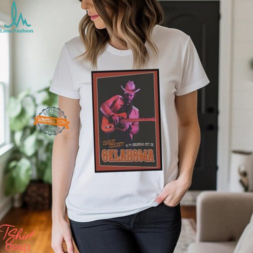Charley Crockett Oklahoma City, OK September 4, 2024 Show Poster Shirt