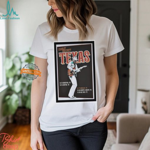 Charley Crockett Show Texas Sep 2024 Poster Shirt