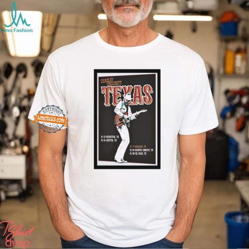 Charley Crockett Show Texas Sep 2024 Poster Shirt