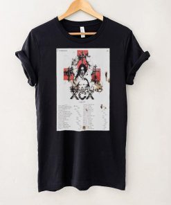 Charli XCX World Tour 2024 Poster Shirt