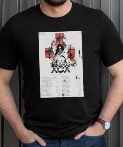 Charli XCX World Tour 2024 Poster Shirt