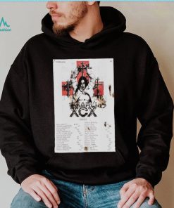 Charli XCX World Tour 2024 Poster Shirt