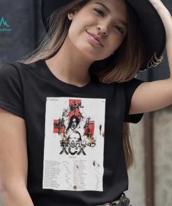 Charli XCX World Tour 2024 Poster Shirt