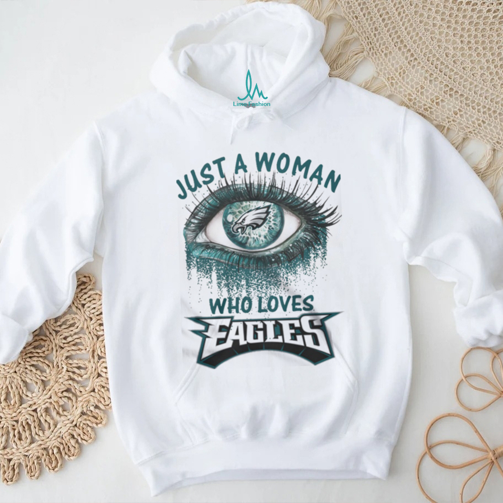 Chicago Bears Fooball Shirt, Just A Woman Who Lover Eagles T Shirt Chicago Bears Fooball Shirt, Just A Woman Who Lover Eagles T Shirt