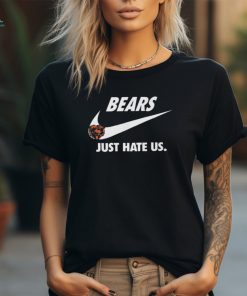 Chicago Bears True Football Team Just Hate Us Slogan T Shirt