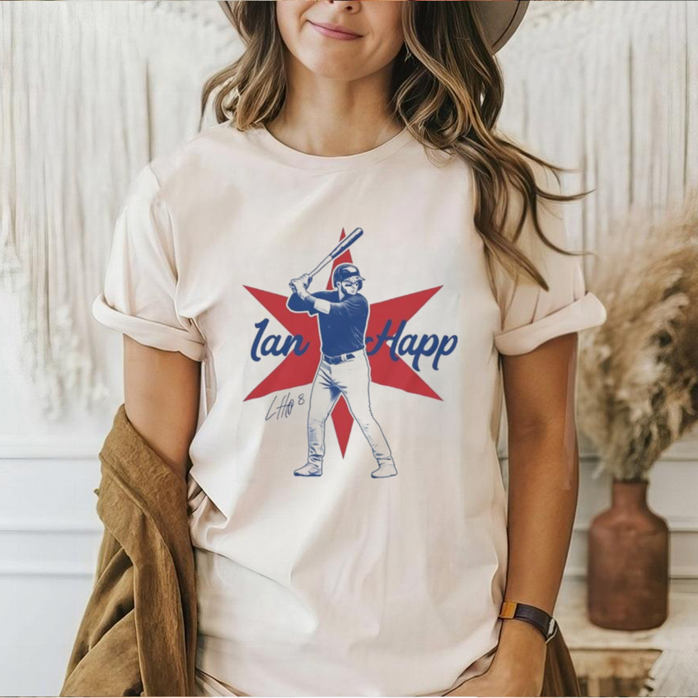 Chicago Cubs Ian Happ slugger swing signature shirt