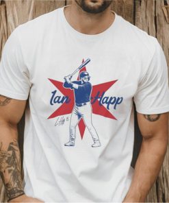 Chicago Cubs Ian Happ slugger swing signature shirt