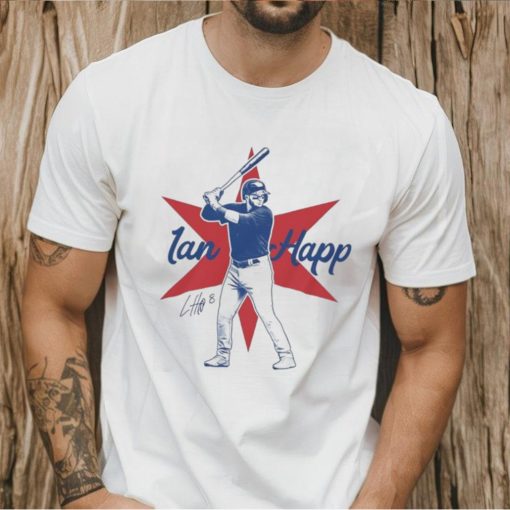 Chicago Cubs Ian Happ slugger swing signature shirt