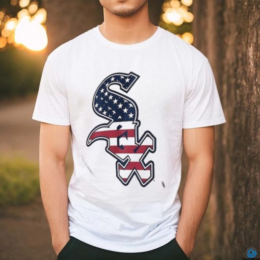 Chicago White Sox Logo 4th Of July Flag Unisex T Shirt