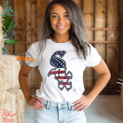 Chicago White Sox S O X logo x Flag of the United States shirt