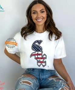 Chicago White Sox S O X logo x Flag of the United States shirt