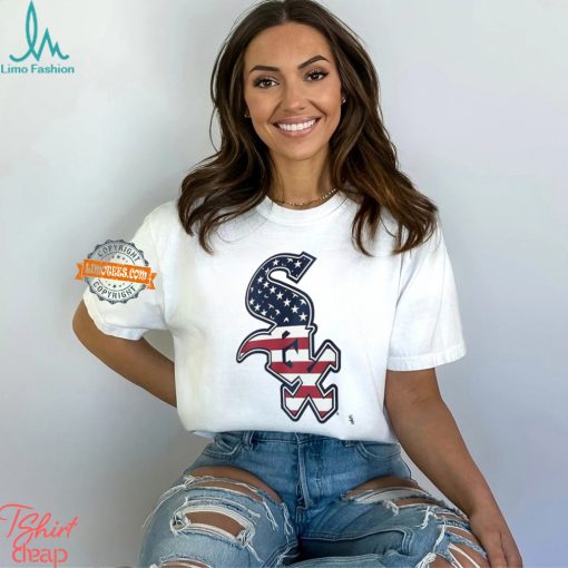 Chicago White Sox S O X logo x Flag of the United States shirt