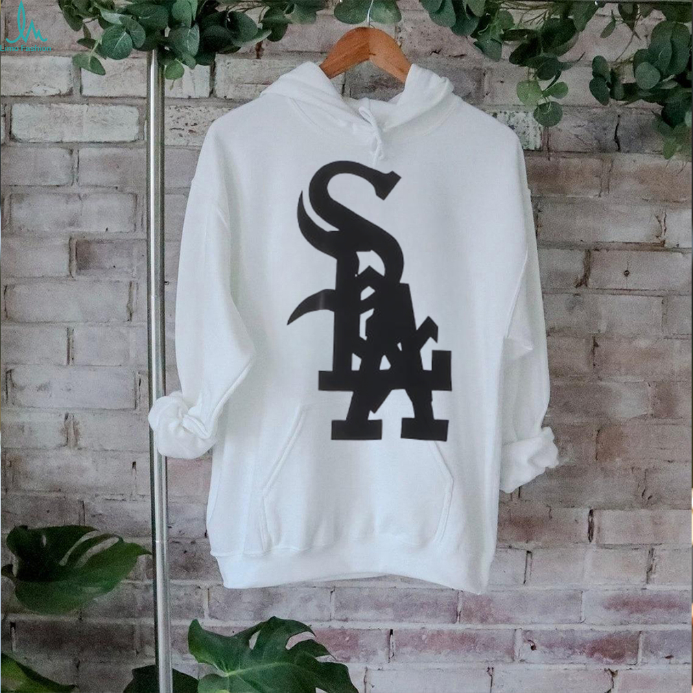 Chicago White Sox and Los Angeles Dodgers logo nested together shirt Chicago White Sox and Los Angeles Dodgers logo nested together shirt