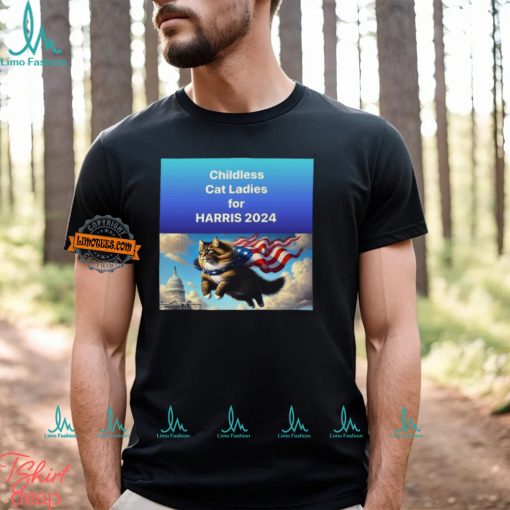 Childless Cat Ladies For Harris 2024 Shirt