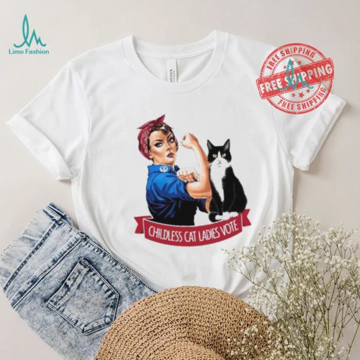 Childless Cat Lady 2024 T Shirt Childless Cat Lady Shirt