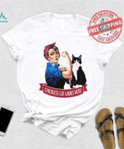 Childless Cat Lady 2024 T Shirt Childless Cat Lady Shirt