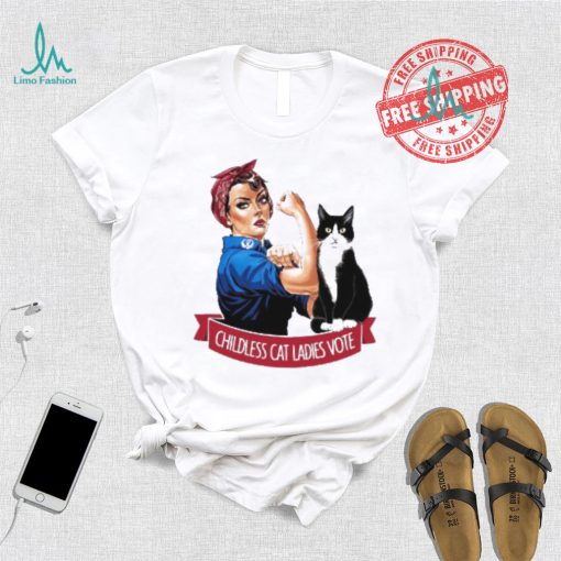 Childless Cat Lady 2024 T Shirt Childless Cat Lady Shirt