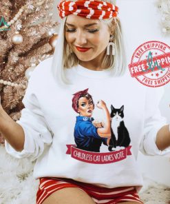 Childless Cat Lady 2024 T Shirt Childless Cat Lady Shirt