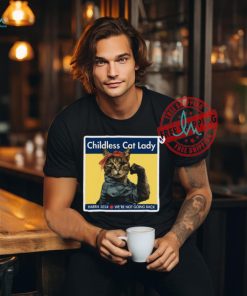 Childless Cat Lady Harris 2024 We Are Not Going Back Shirt