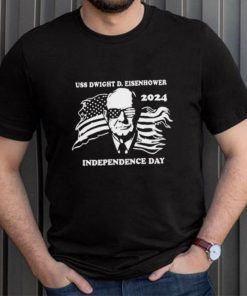 Chowdah Hill Uss Dwight D. Eisenhower Independence Day 2024 Shirt