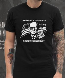 Chowdah Hill Uss Dwight D. Eisenhower Independence Day 2024 Shirt