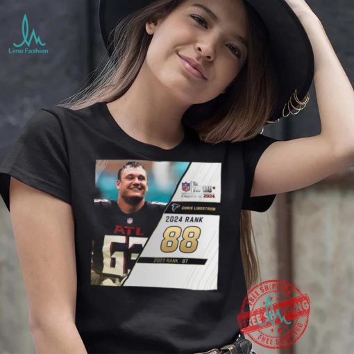 Chris Lindstrom Rank 88 The NFL Top 100 Players Of 2024 T Shirt