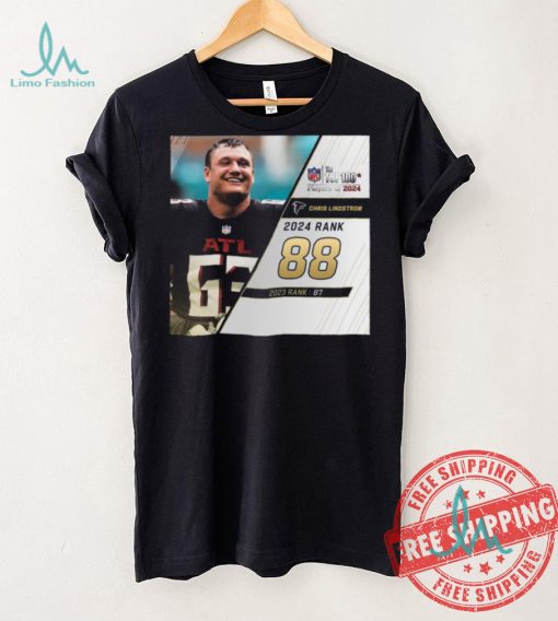 Chris Lindstrom Rank 88 The NFL Top 100 Players Of 2024 T Shirt