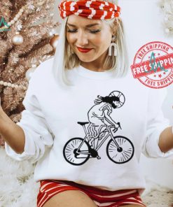 Christ on a bike art shirt