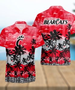 Cincinnati Bearcats Palms Tree Hawaiian Shirt