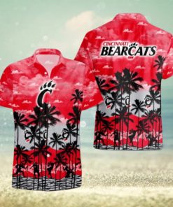 Cincinnati Bearcats Palms Tree Hawaiian Shirt