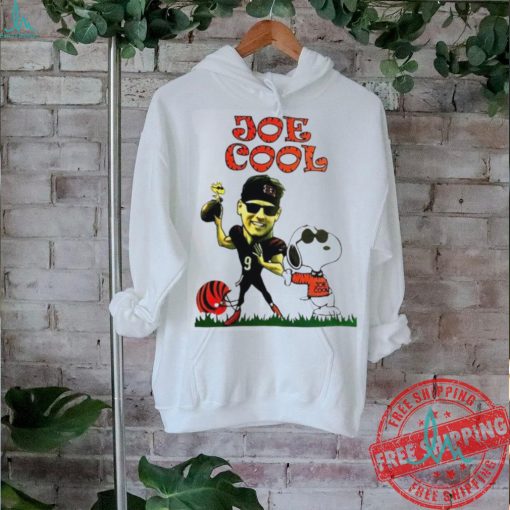 Cincinnati Bengals Joe Cool Joe Burrow and Snoopy shirt