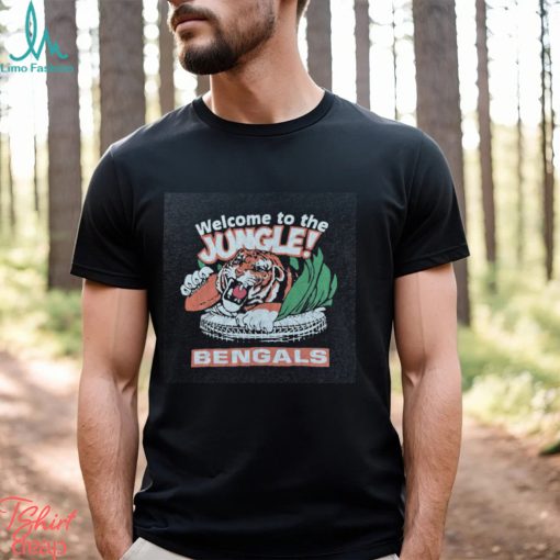 Cincinnati Bengals Welcome To The Jungle Homage T Shirt