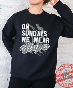 Cincinnati Bengals on sundays we wear stripes shirt