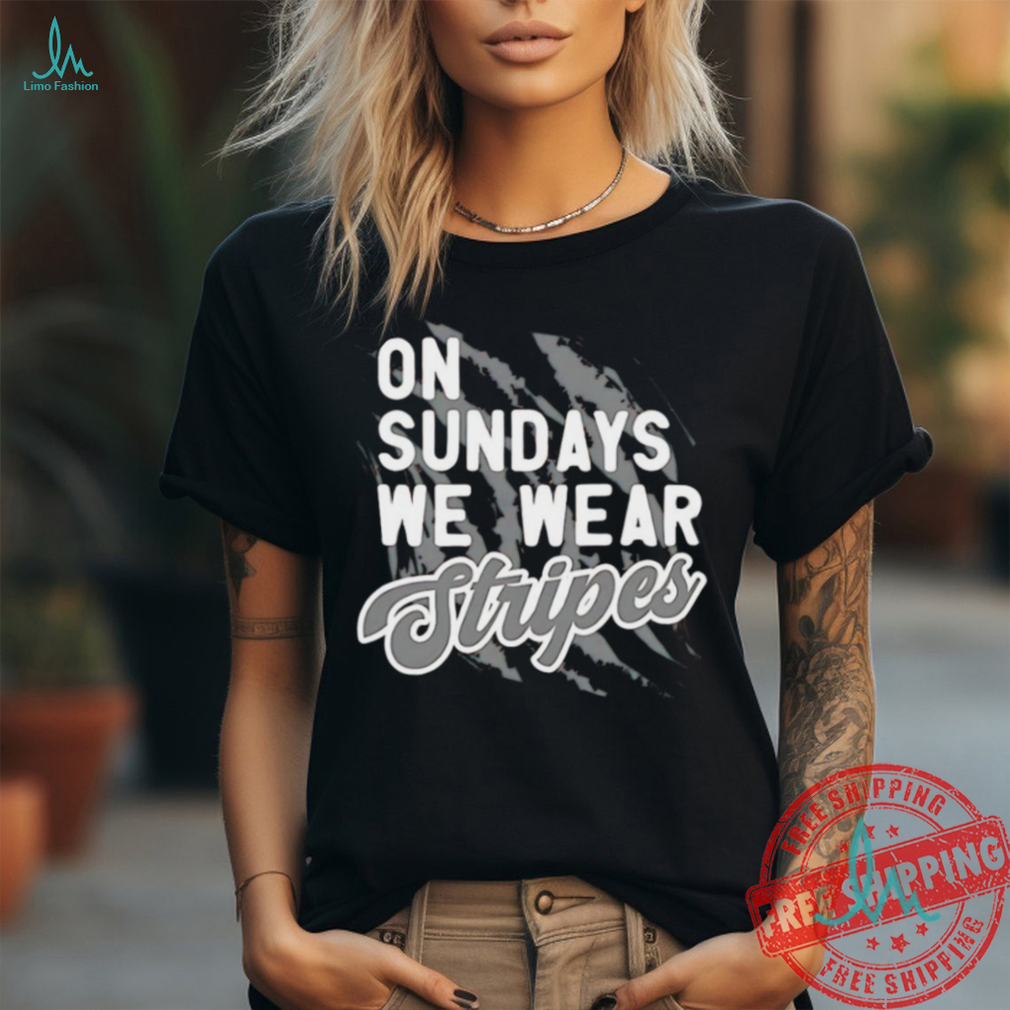 Cincinnati Bengals on sundays we wear stripes shirt Cincinnati Bengals on sundays we wear stripes shirt