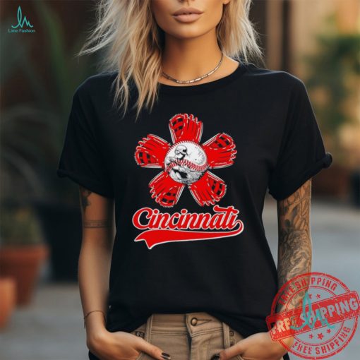 Cincinnati Flower I Love Cincinnati Vintage shirt