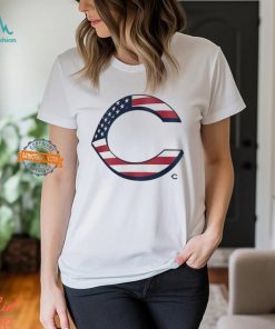 Cincinnati Reds C logo x Flag of the United States shirt