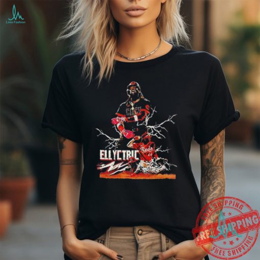 Cincinnati Reds Elly De La Cruz the electric 44 art shirt