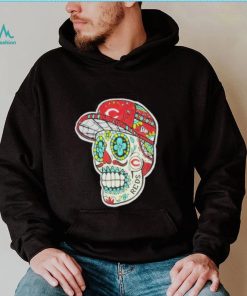 Cincinnati Reds Sugar Skulls T Shirt