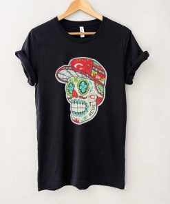 Cincinnati Reds Sugar Skulls T Shirt