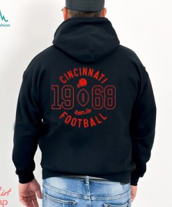 Cincinnati football 1968 circle logo shirt