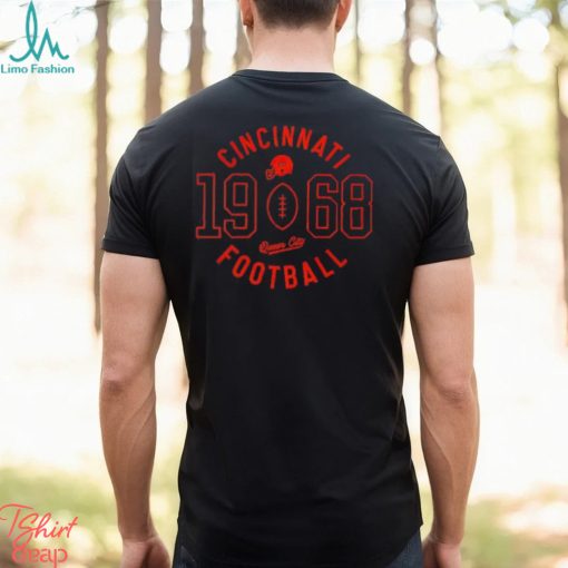 Cincinnati football 1968 circle logo shirt