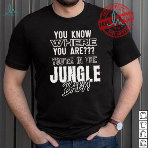 Cincinnati you’re in the jungle baby shirt