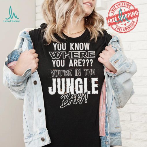 Cincinnati you’re in the jungle baby shirt