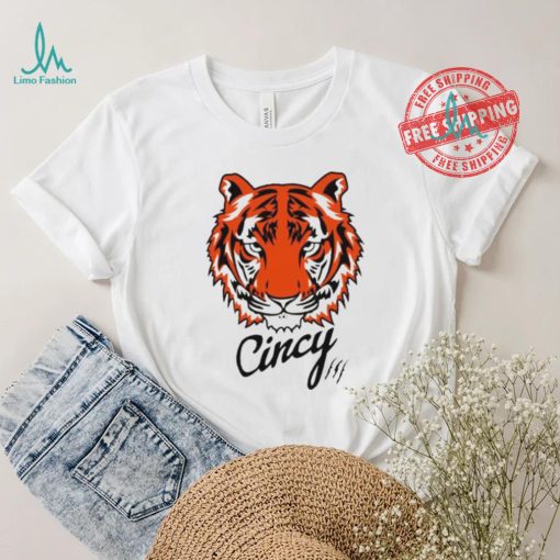 Cincy The Tiger Head Shirt