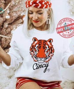 Cincy The Tiger Head Shirt