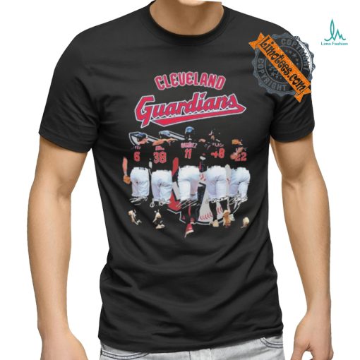 Cleveland Guardians Baseball Team Player Graphics Design Signature T Shirt
